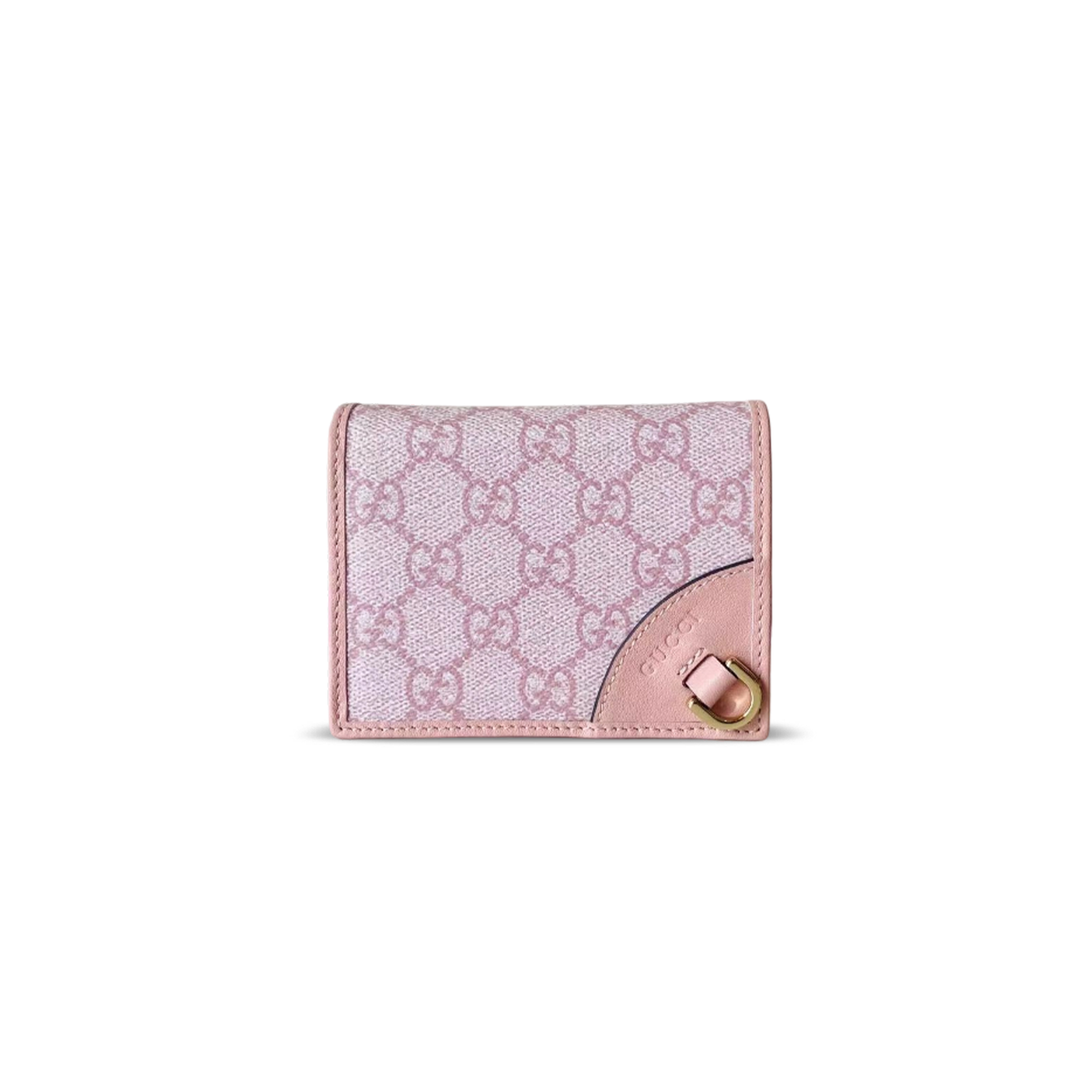 GUCCI GG EMBLEM SMALL WALLET 820692 (11*8.5*3cm)